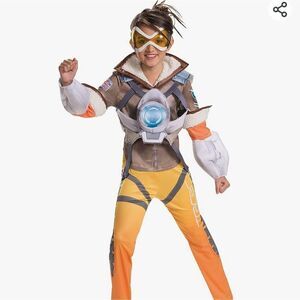 Overwatch Tracer Kids XL Halloween Costume - New